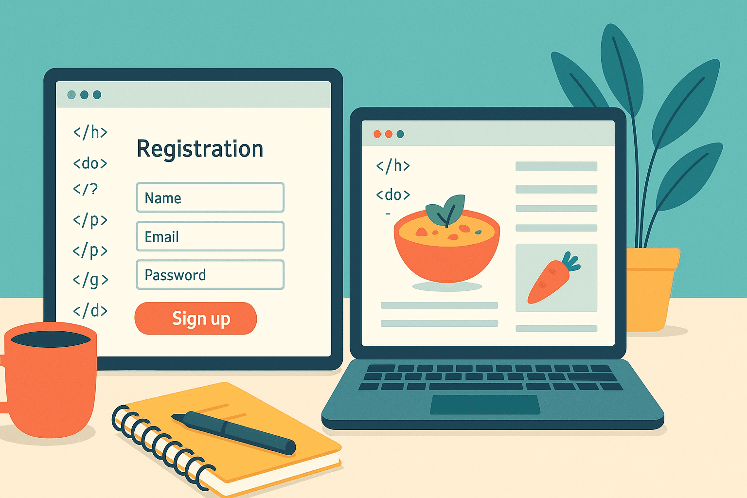 Building Coding Muscles: Two More HTML Projects